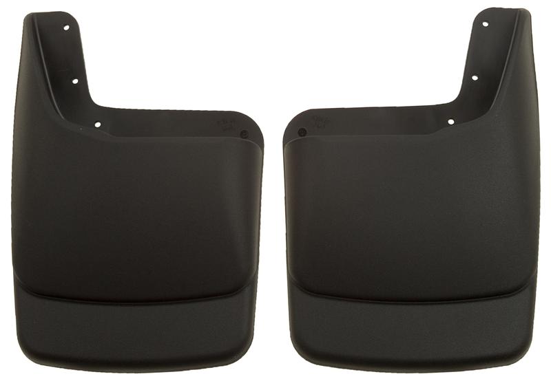 Ford F-250 Super Duty Mud Guards - Rear - Husky Liners - Custom-Molded, With Fender Flares, FormFit Design - `99-`09